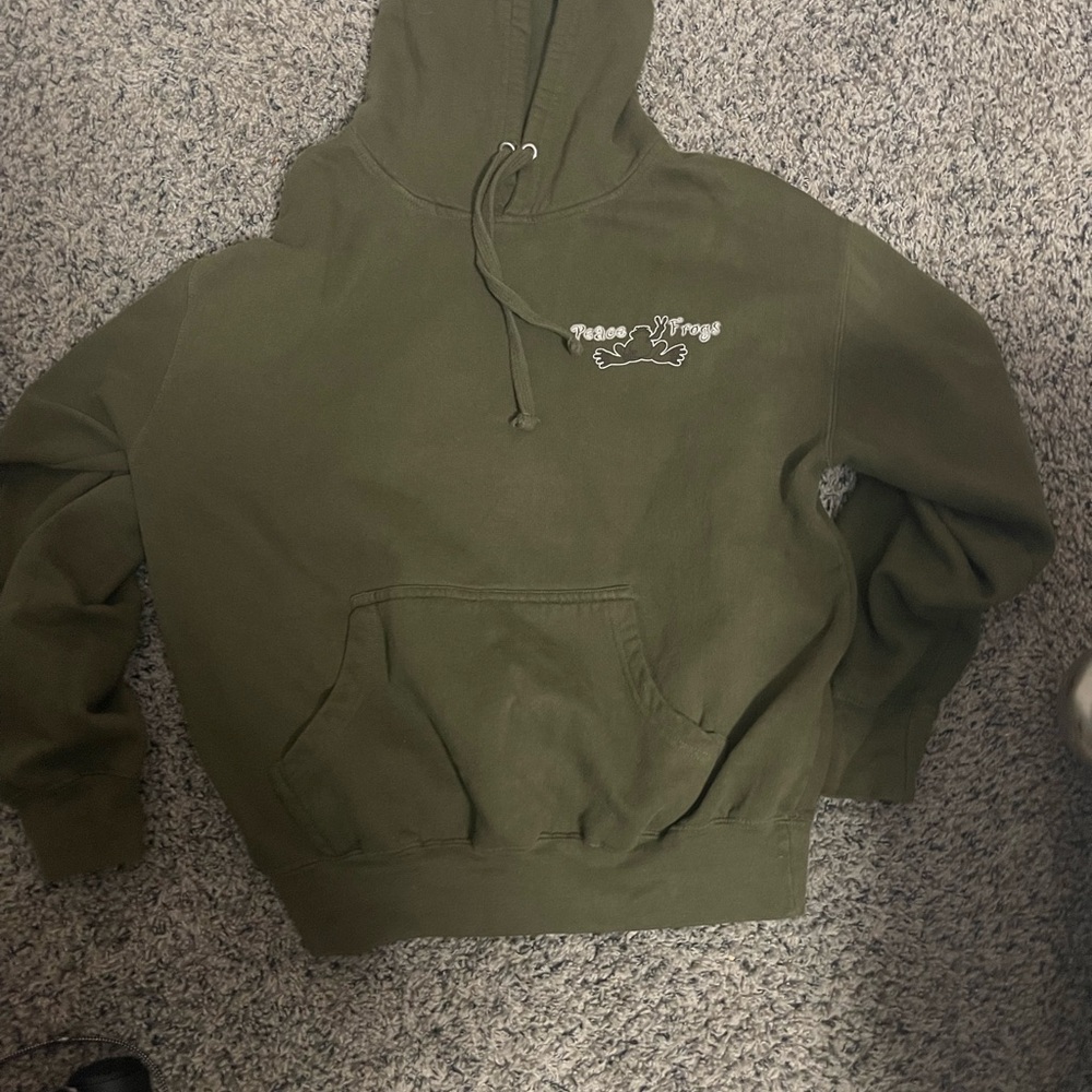 Men's Olive Green Hoodie